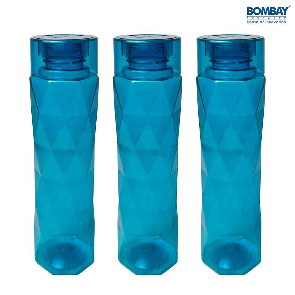 Aqua BPA-free Plastic Water Bottle | Each 1 L | Blue