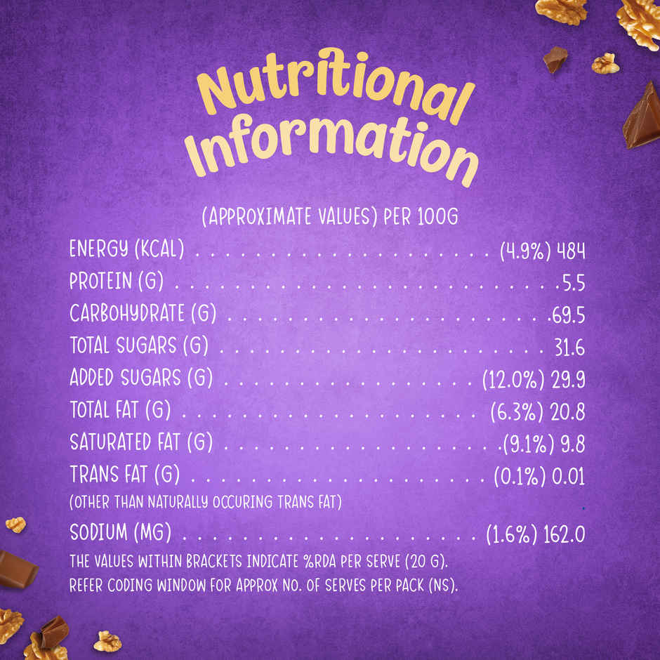 Choco Walnut Bakery Cookies by Sunfeast Mom's Magic