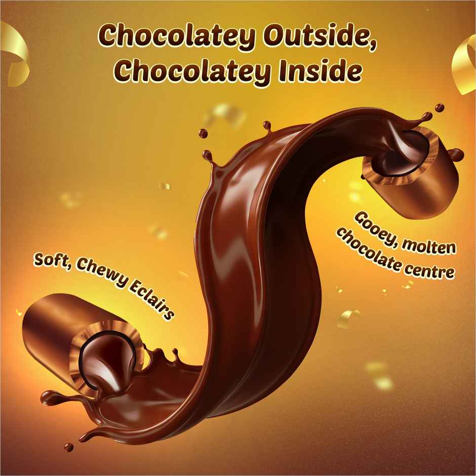 Candyman Choco Double Eclairs | Rich Chocolate Treat | Celebration pack