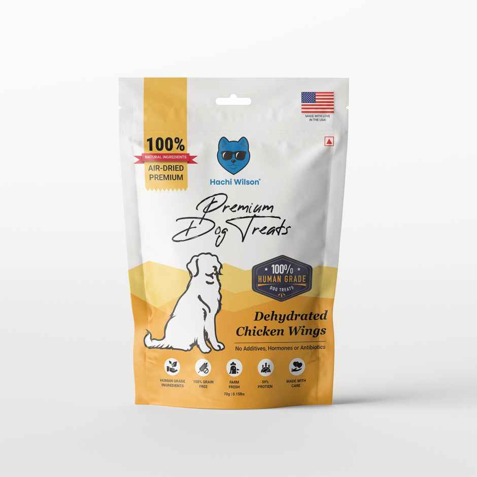 Hachi Wilson Premium Dog Treat Dehydrated Chicken Wings