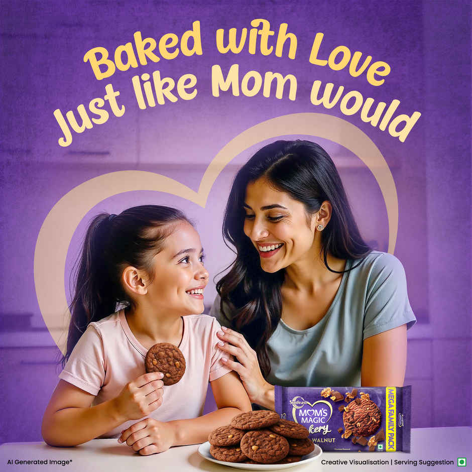 Choco Walnut Bakery Cookies by Sunfeast Mom's Magic