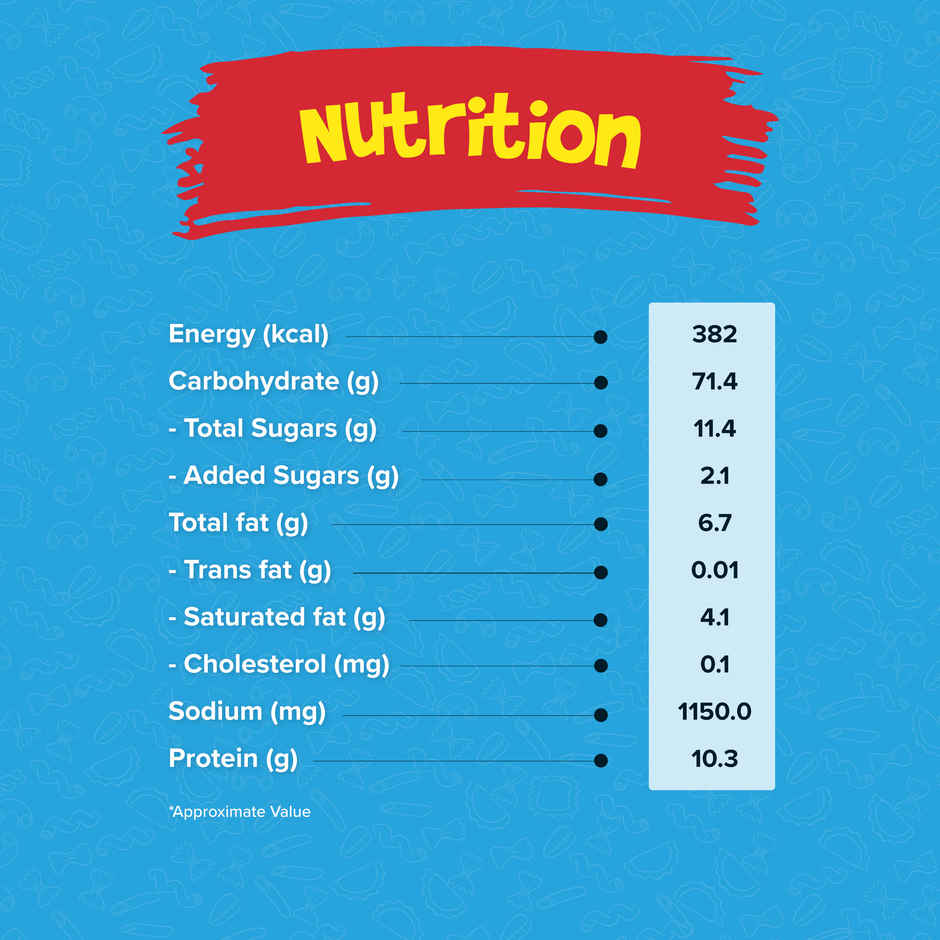 Sunfeast YiPPee! Tricolor Creamy Corn Instant Pasta