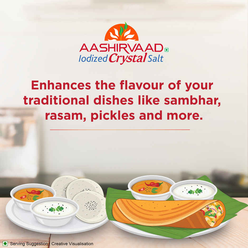 Aashirvaad Crystal Salt | Iodised