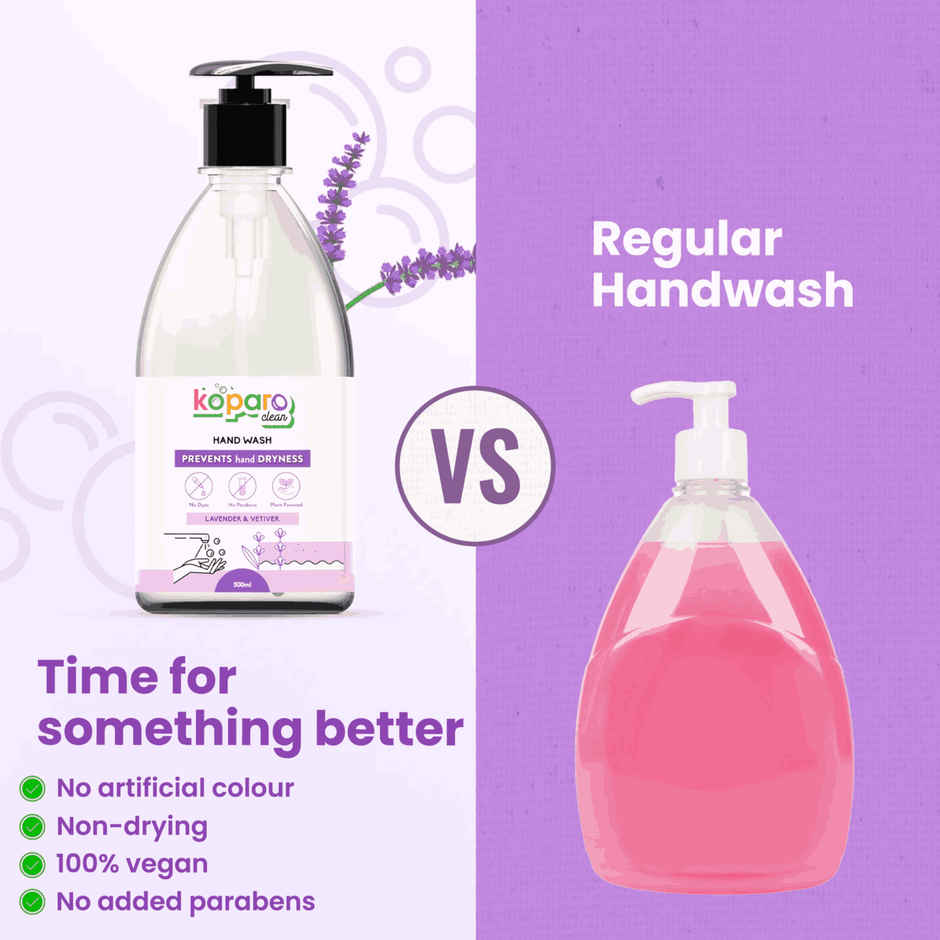 Koparo Natural Moisturising Hand Wash Paraben Free