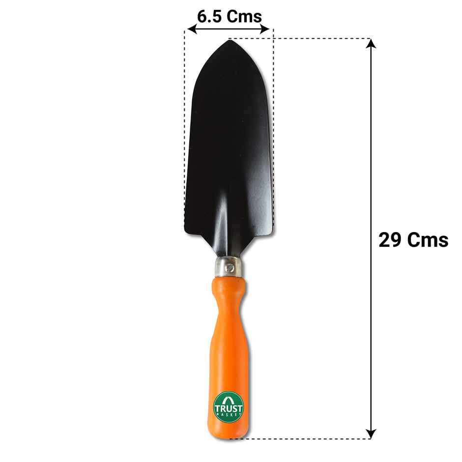 TrustBasket Gardening Hand Tools Kit | Cultivator, Trowels, Weeder & Fork for Home Use
