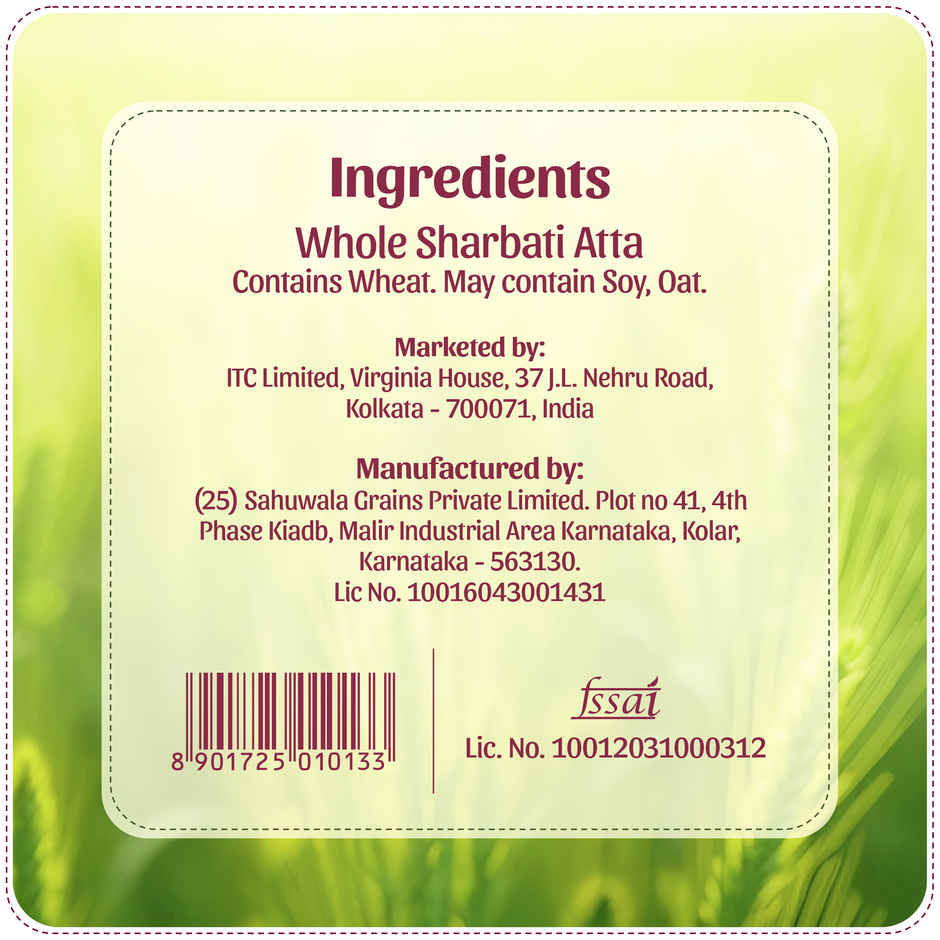 Sharbati Wheat Atta Namma Chakki | Aashirvaad