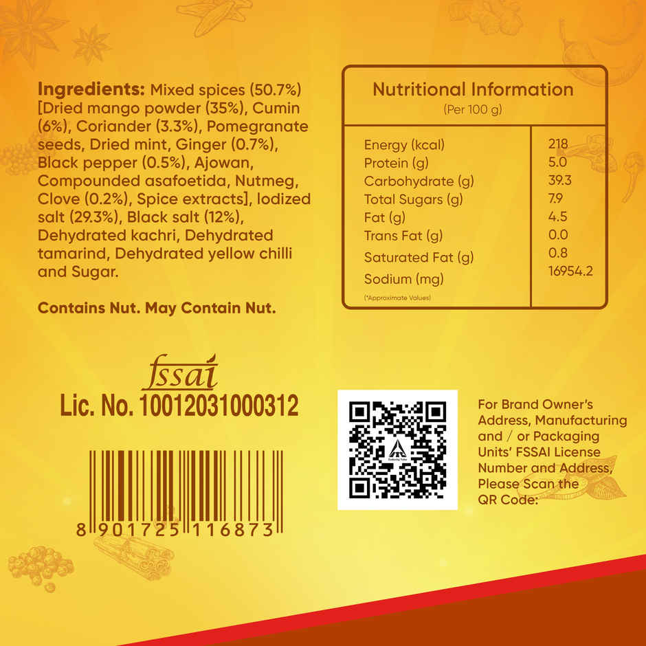 Aashirvaad Chaat Masala