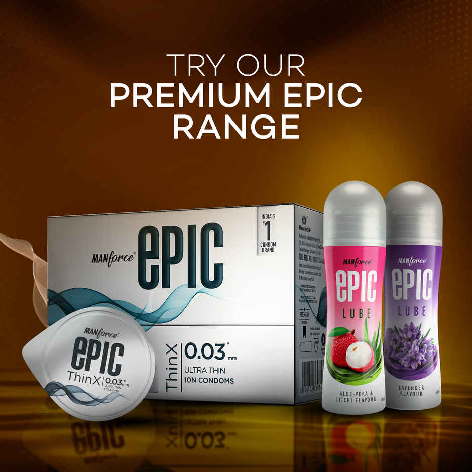 Manforce Cocktail Condoms with Dotted-Rings Hazelnut & Chocolate Flavoured