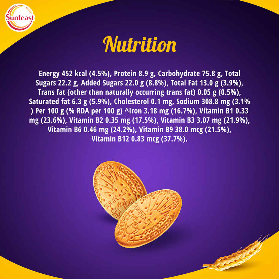 Sunfeast Marie Light Active, Marie Biscuits with Iron and 6 Vitamins Family Pack