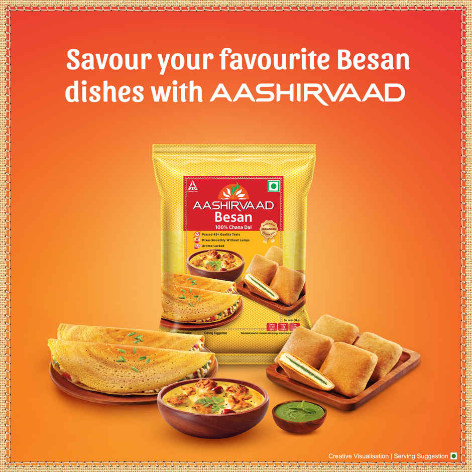 Aashirvaad Besan, Made from Authentic Bikaneri Chana Dal
