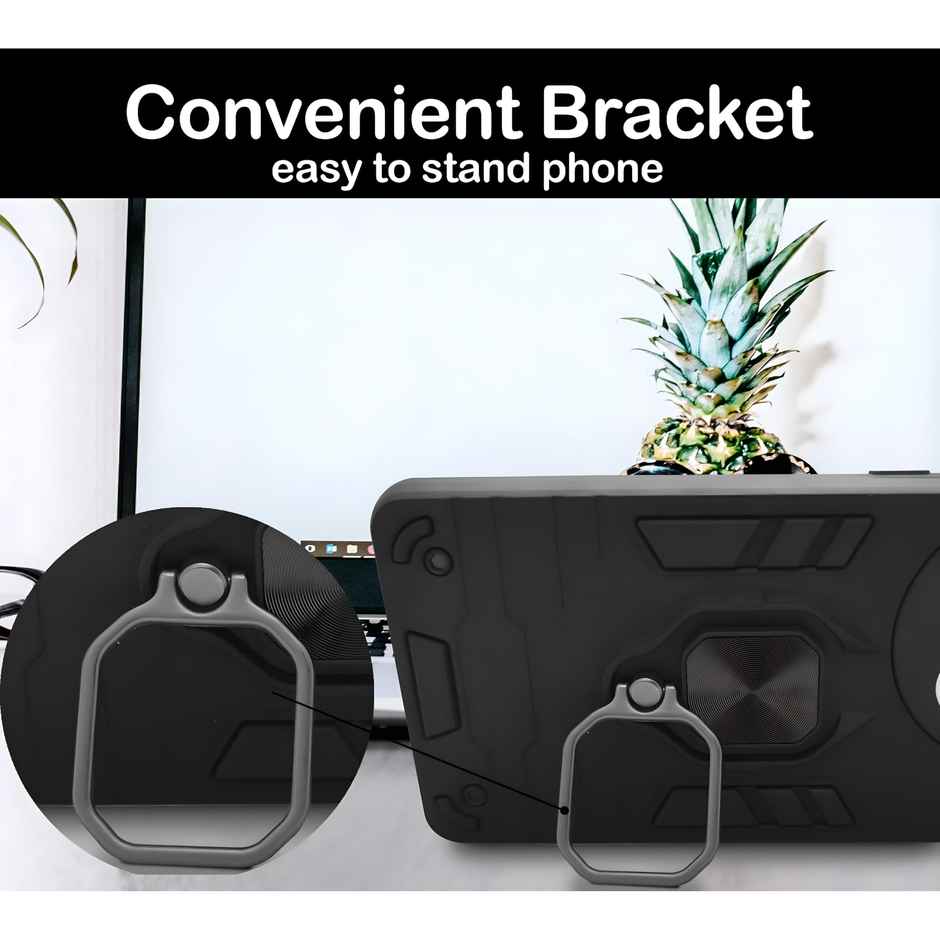 Artistque Case For Oppo Reno 13 5G Back Cover - Ring Stand Armor Cover