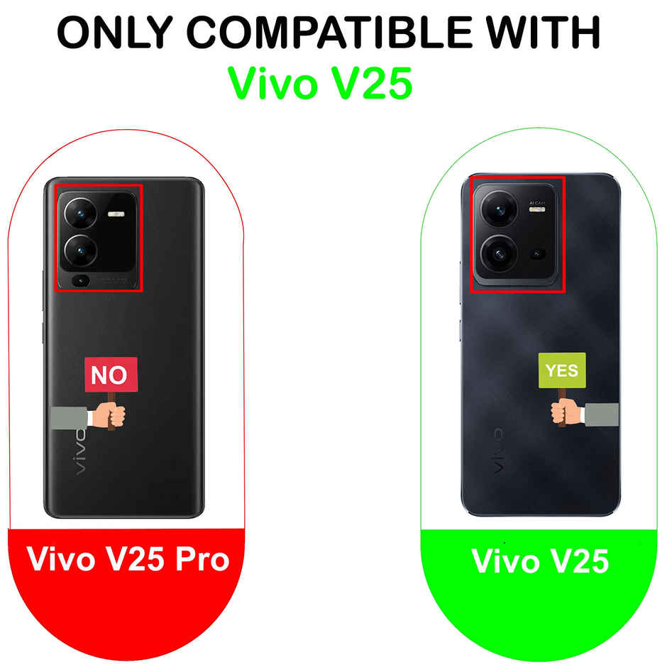 Artistque Case for Vivo V25 5g Back Cover - Plain Liquid Silicone Cover