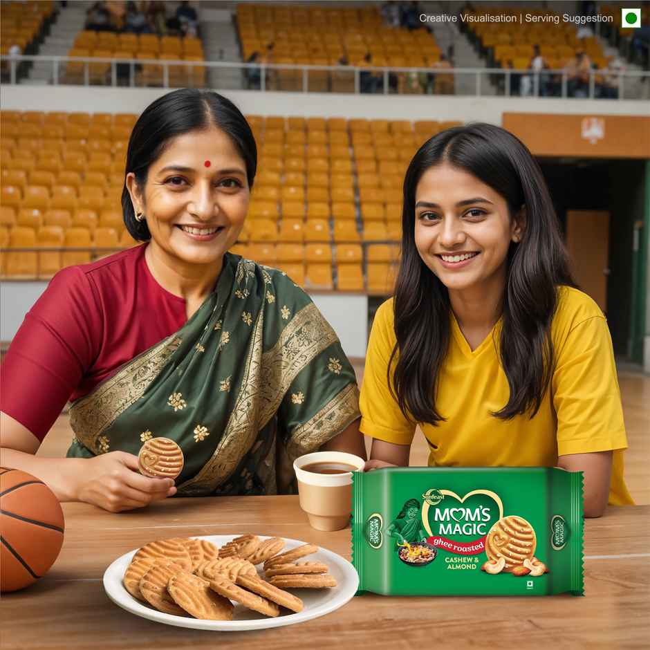 Ghee Roasted Cashew & Almond Biscuits by Sunfeast Mom's Magic