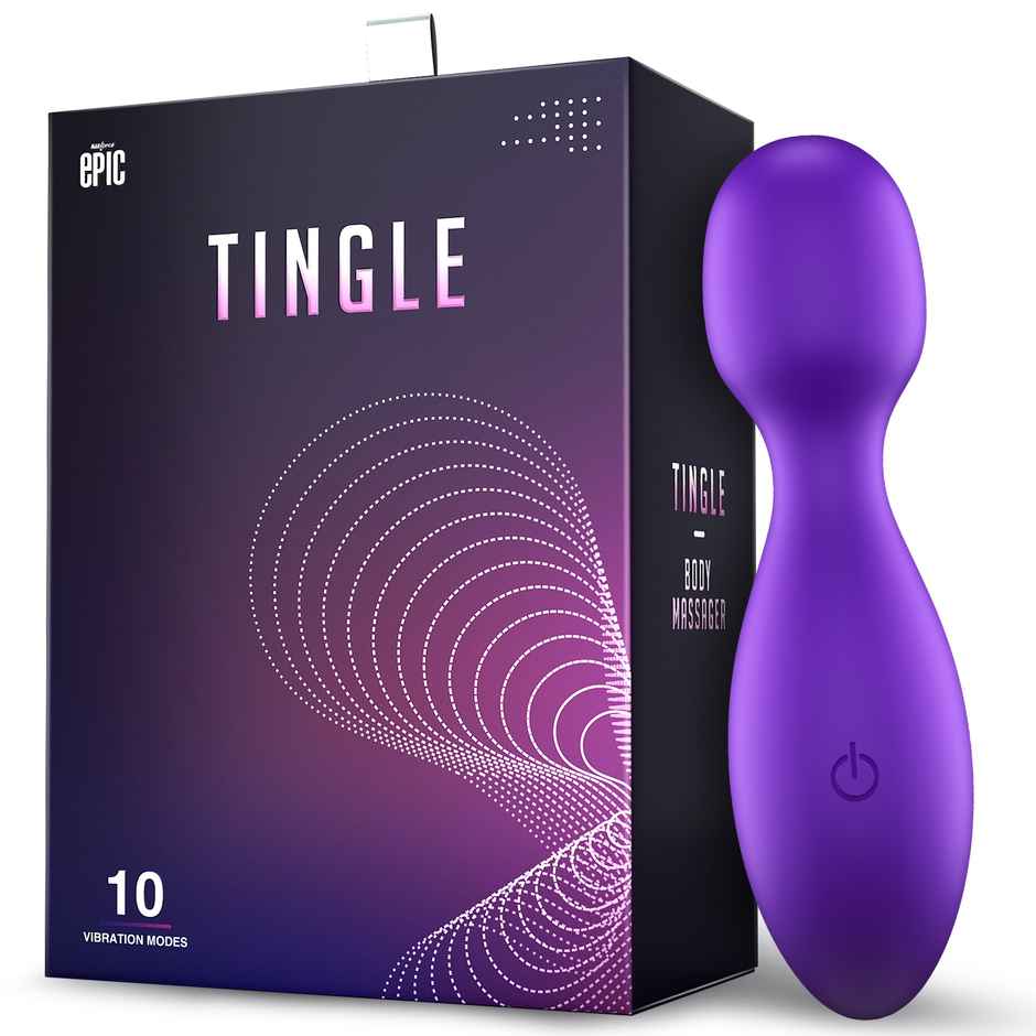 Manforce Epic Tingle Mini Pocket Massager | 10 Vibration Modes