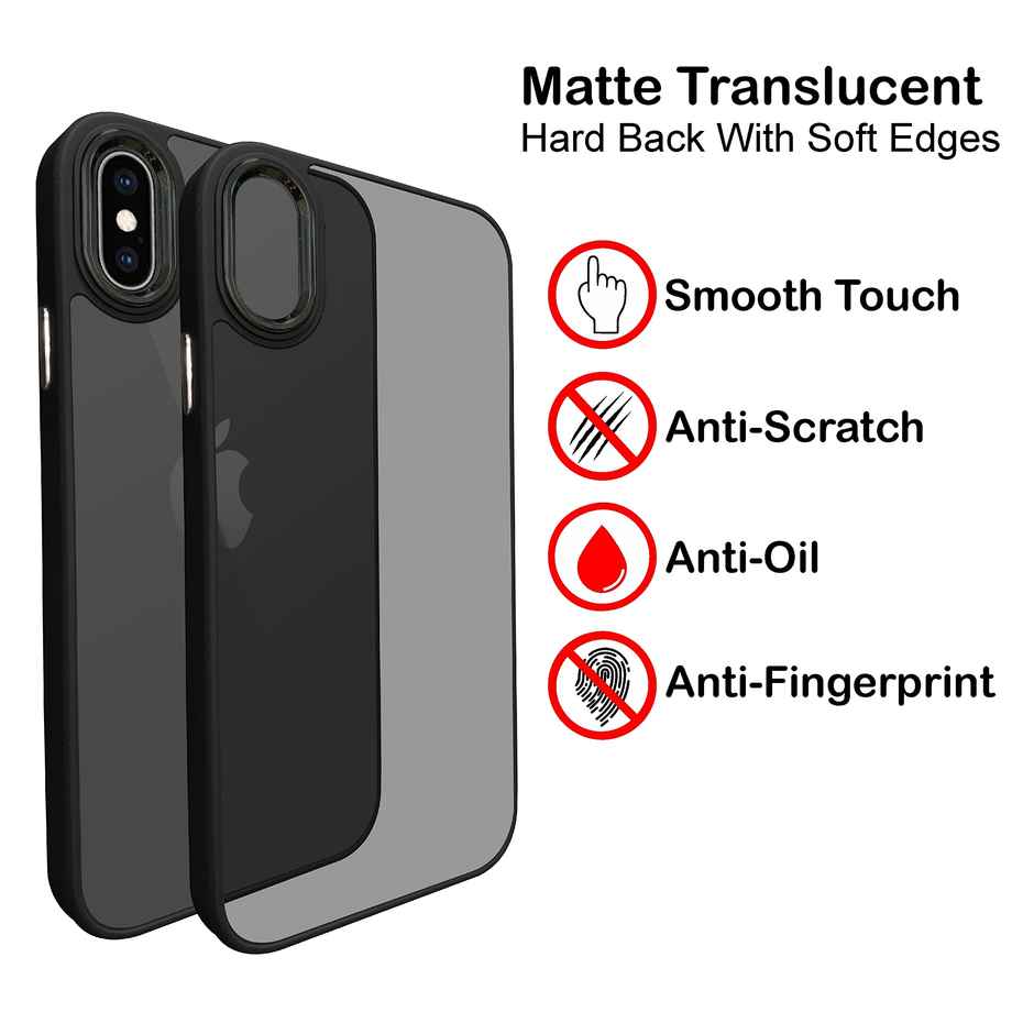 Artistque Case for Iphone Xs/iphone X Back Cover - colored Frosted Stylish Cover