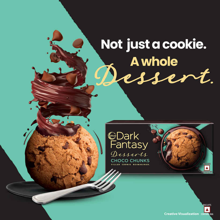 Sunfeast Dark Fantasy Desserts Choco Chunks Filled Cookie Reimagined
