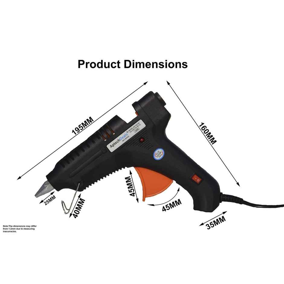 Aptechdeals 100 W Glue Gun With 5 Glue Sticks