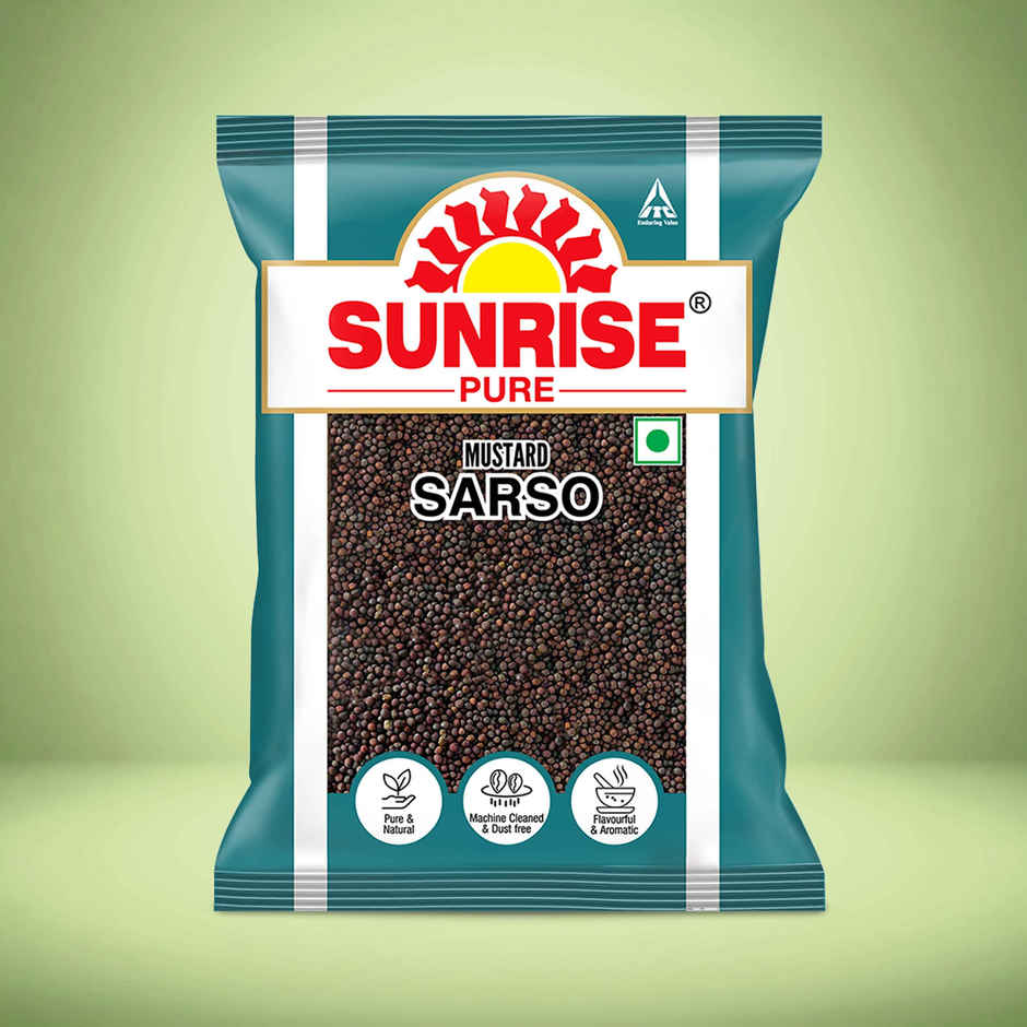 Sunrise Pure Brown Mustard Whole Spice Sarso
