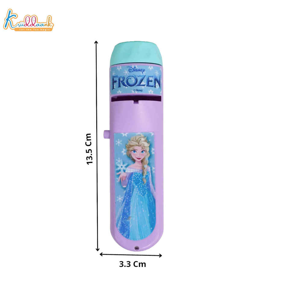 Kriiddaank Disney Frozen Torch Toy 6 Slides Storytelling ABS Material Kids Ages 3+