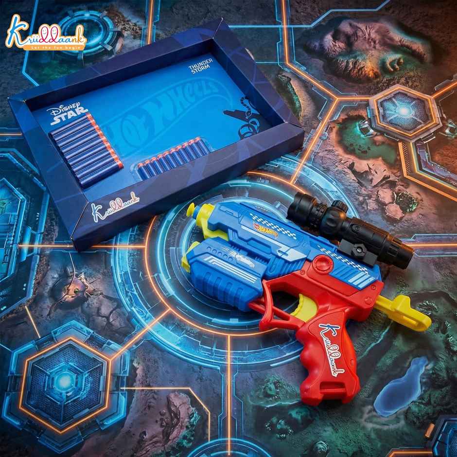 Kriiddaank Thunder Storm, Strike Blaster - Multi-Mode Shooting System,Perfect Gift for Action Lovers