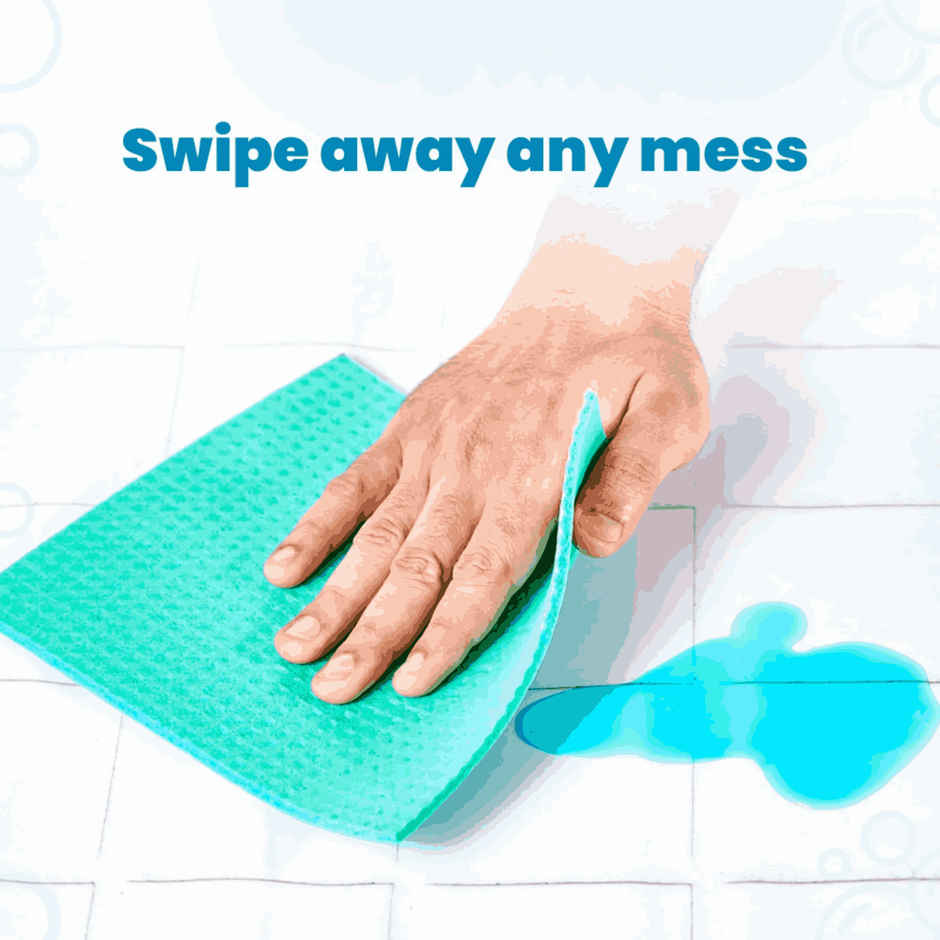 Koparo Sponge Wipe Eco-Friendly | Large | Pack of 3 | Reusable