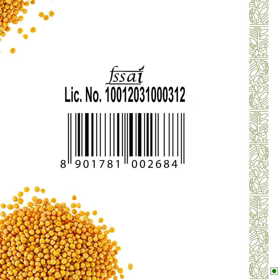 Sunrise Pure Yellow Mustard/Sarso Seeds | Whole