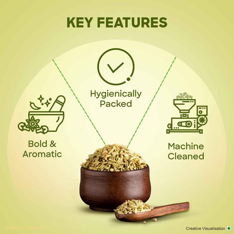 Aashirvaad Saunf/Fennel Seeds | Whole