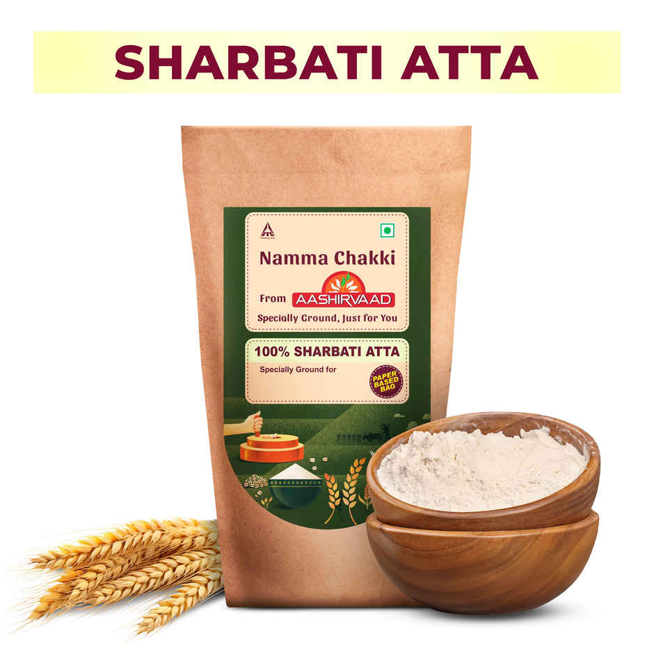 Namma Chakki Sharbati Atta By Aashirvaad, 1kg
