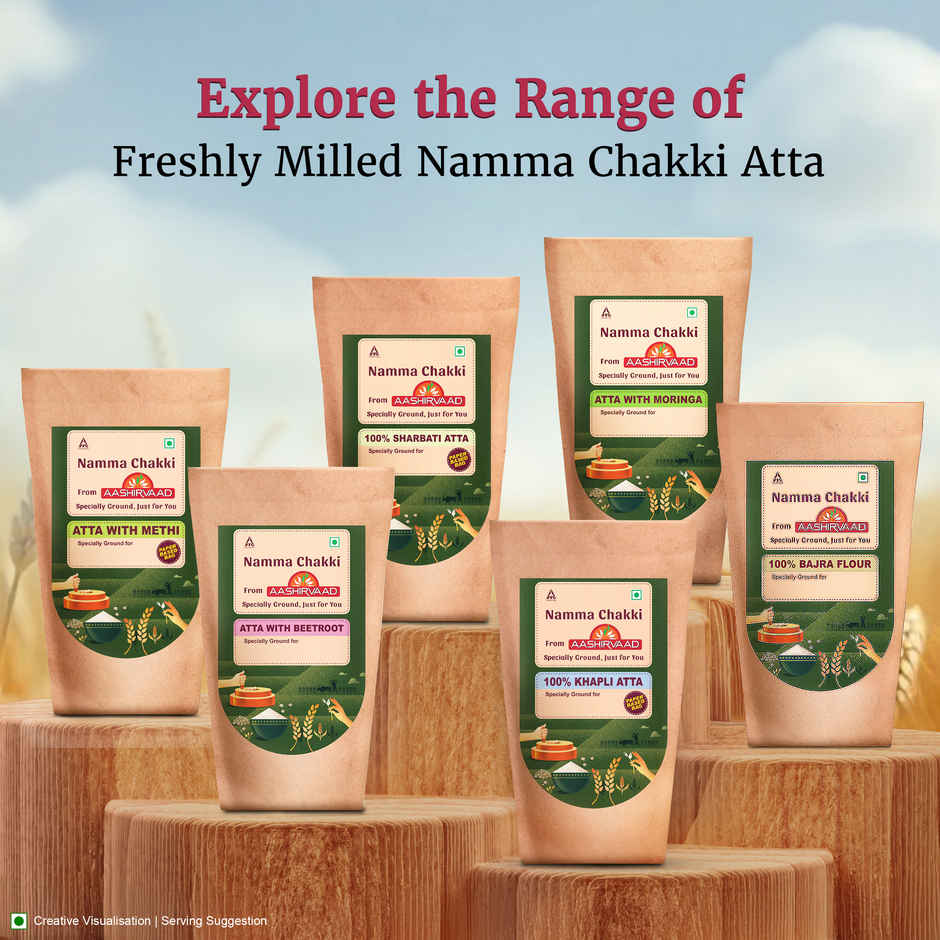Namma Chakki Khapli Atta By Aashirvaad, 1kg