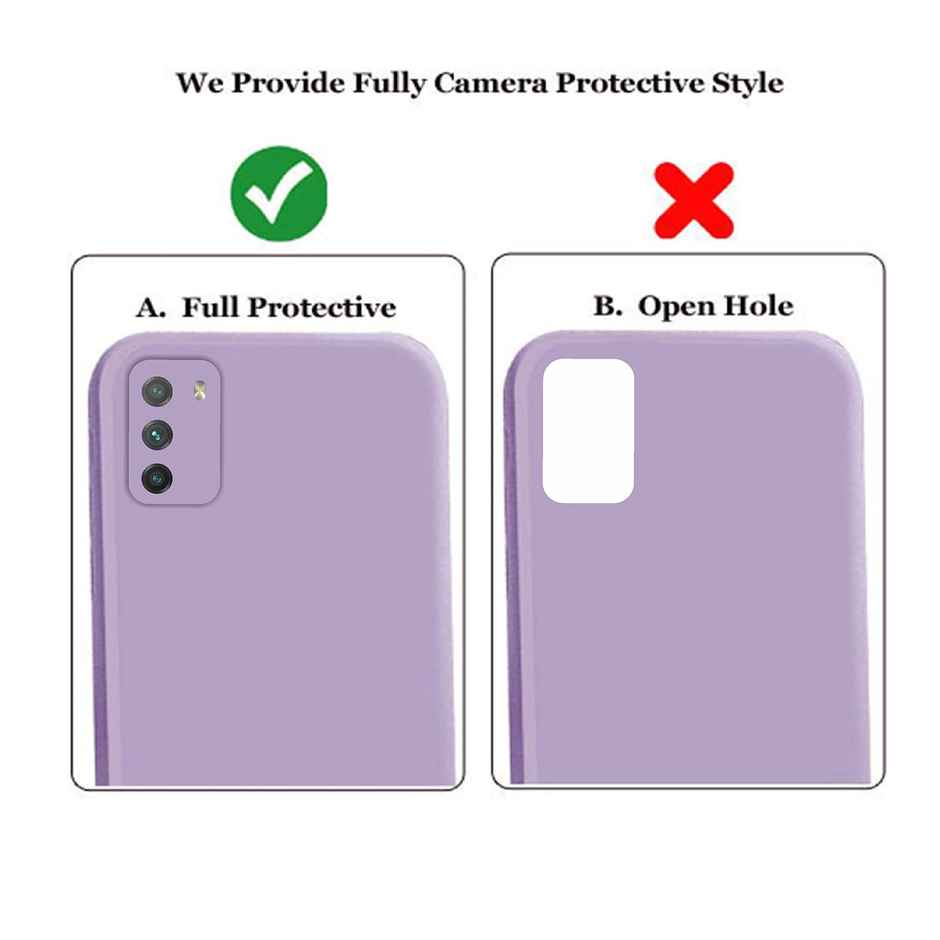 Artistque Case For Poco M3 Back Cover - Plain Liquid Silicone Cover