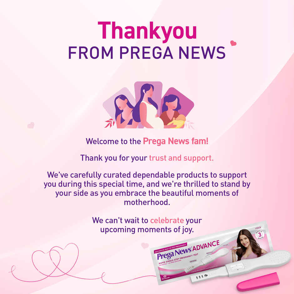 Prega News Advance Rapid Single-Step Pregnancy Test