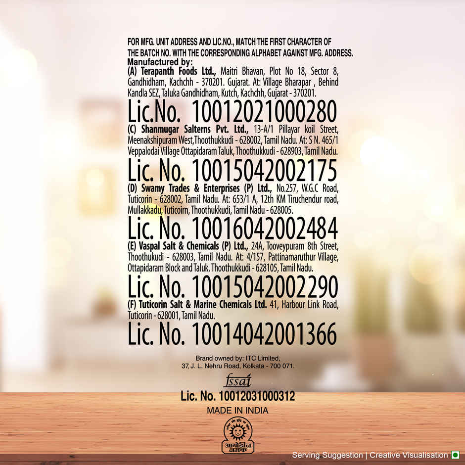 Aashirvaad Iodized Salt | Natural | Solar Evaporated Everyday Salt