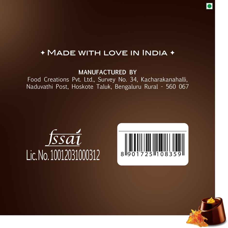 Fabelle Elements Pralines - 5 Handcrafted Dark Chocolates Combo