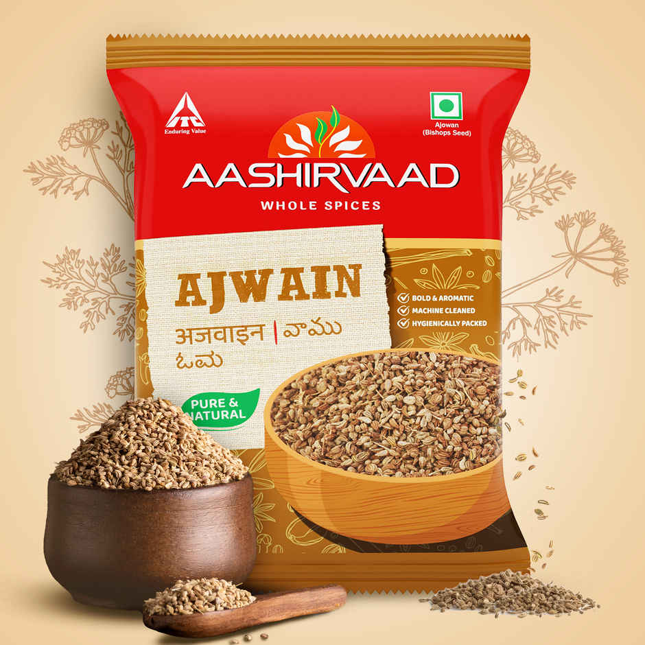 Aashirvaad Pure Whole Ajwain Seeds