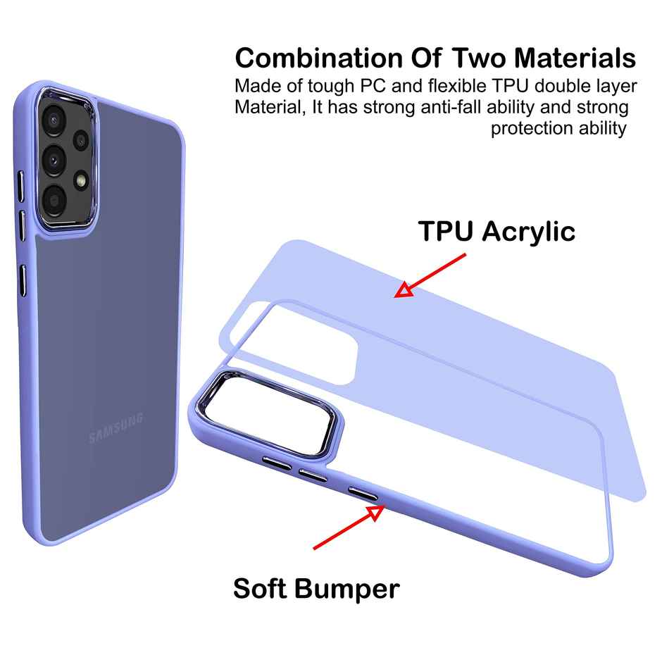 Artistque Case for Samsung Galaxy A52 / A52s 5g Back Cover | colored Frosted Stylish Cover