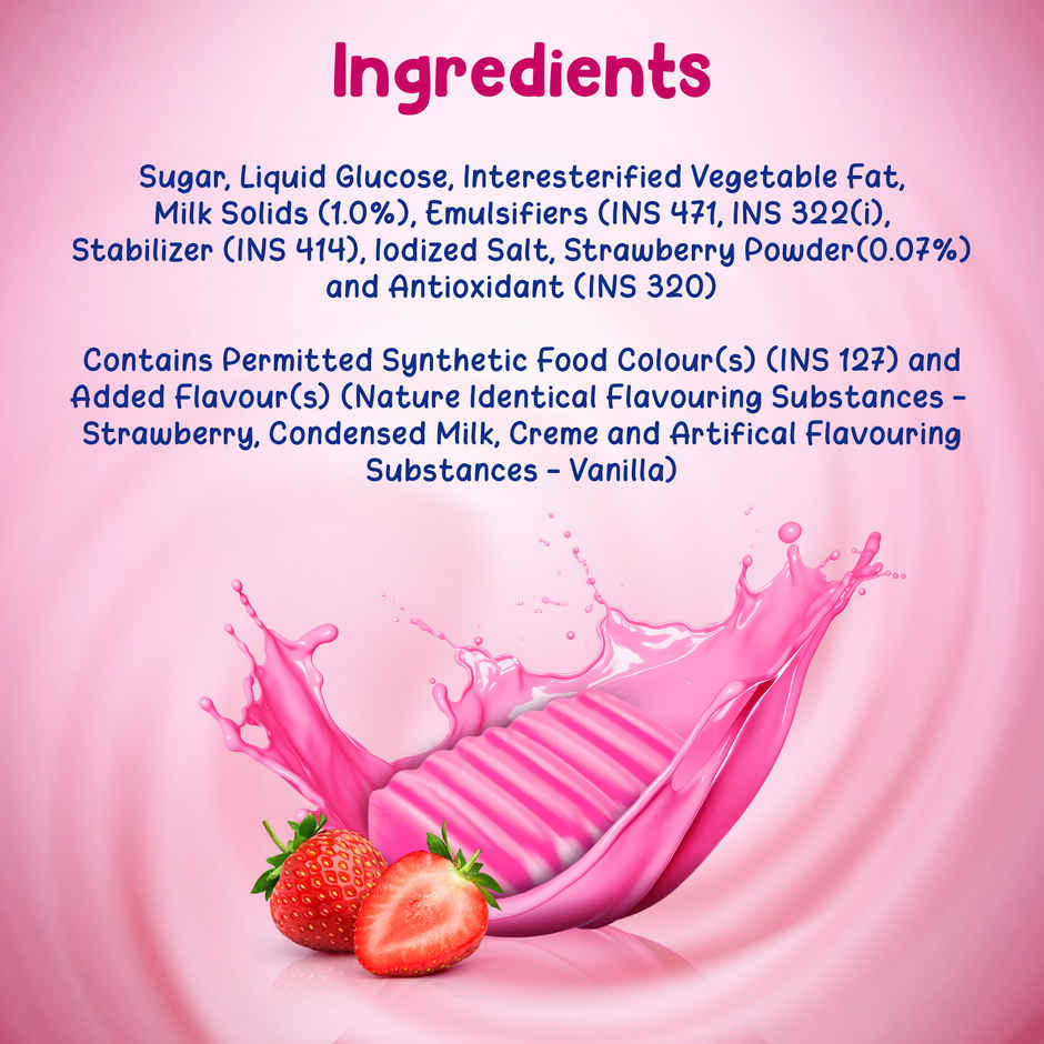Candyman Toffichoo Juicy Strawberry Toffee