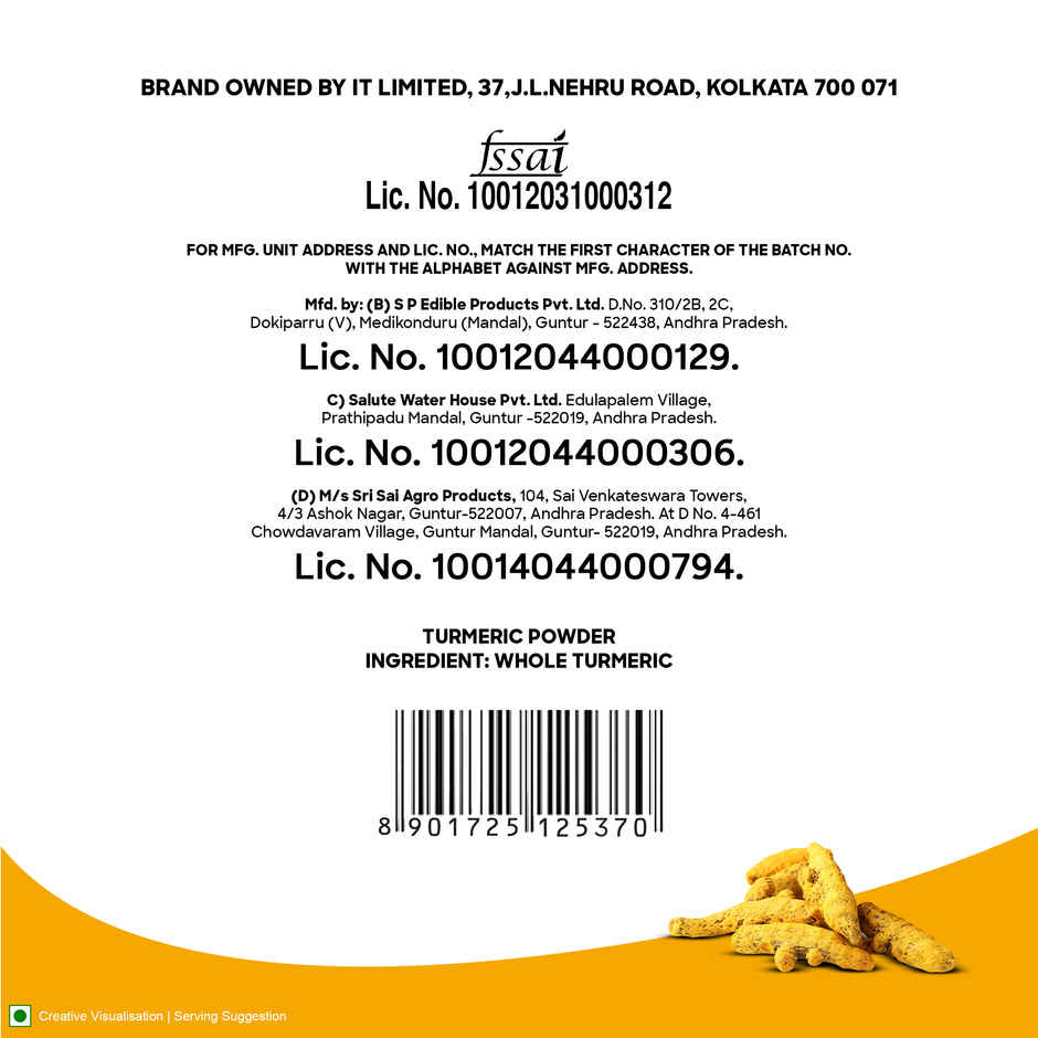 Aashirvaad Turmeric Powder