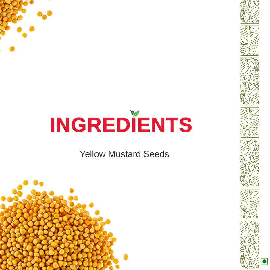 Sunrise Pure Yellow Mustard/Sarso Seeds | Whole
