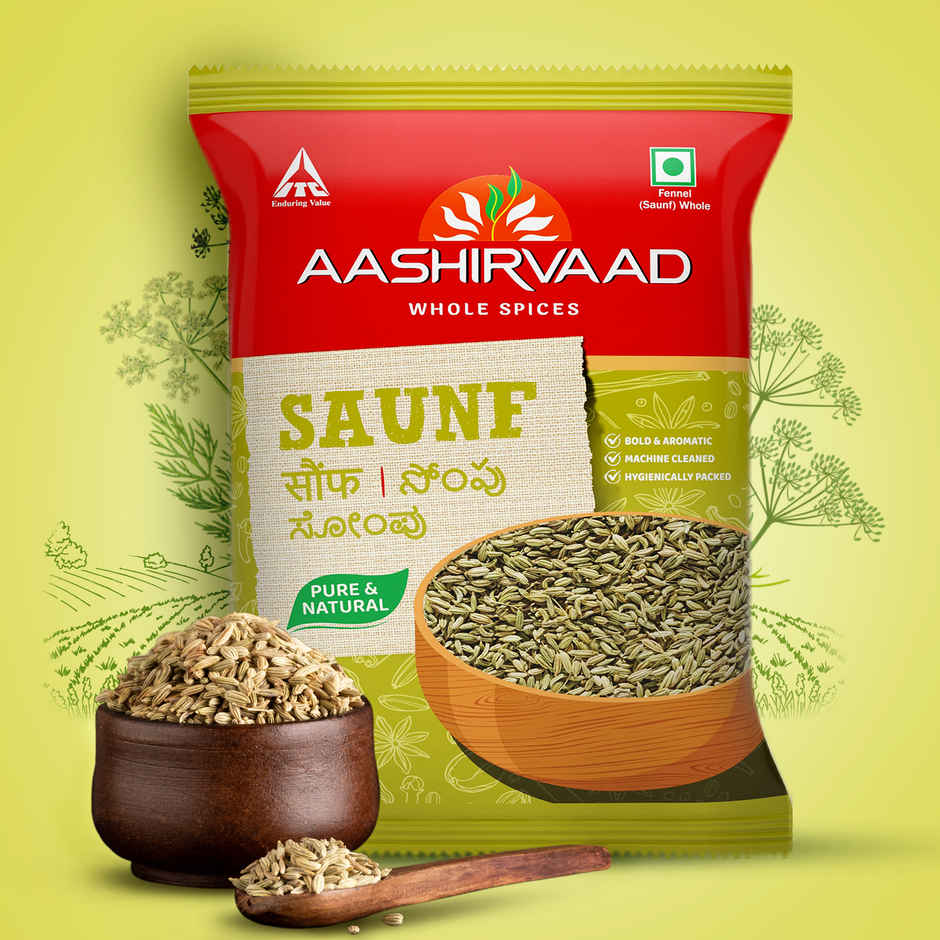 Aashirvaad Saunf/Fennel Seeds | Whole