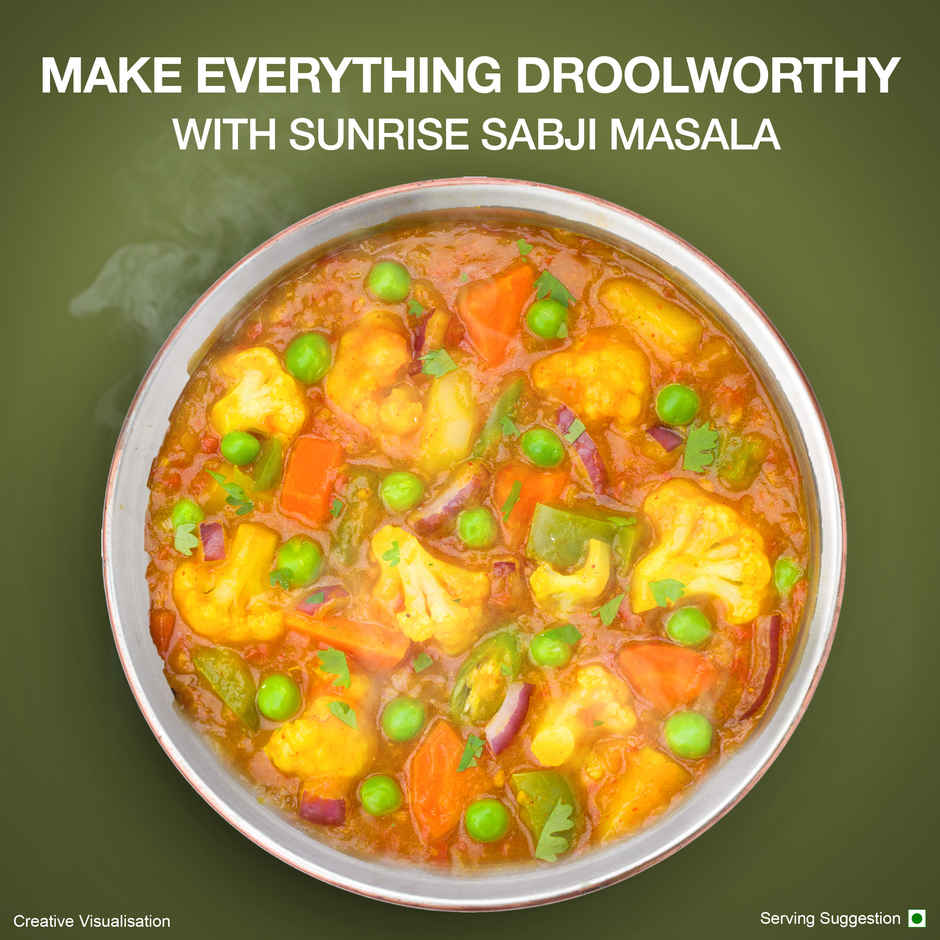 Sunrise Pure Sabji Masala Spice Powder