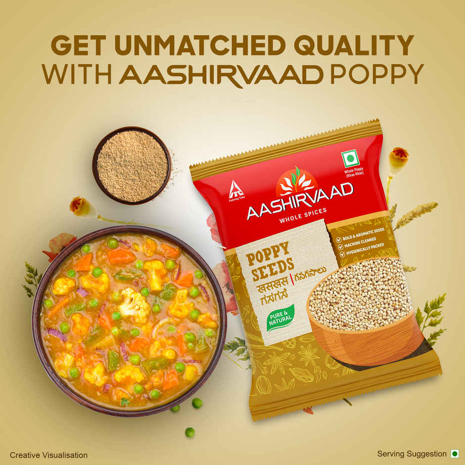 Aashirvaad Poppy Seeds/Khuskhus | Whole