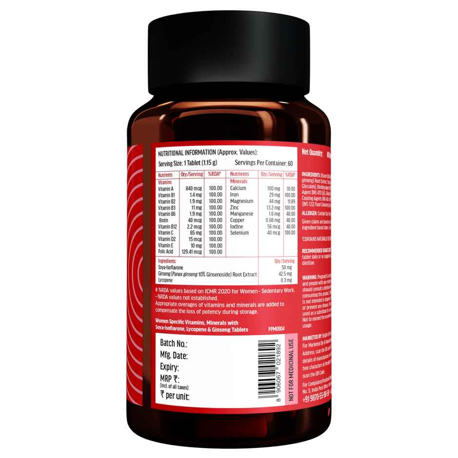 hk vitals Multivitamin for Women (60 Tablets)