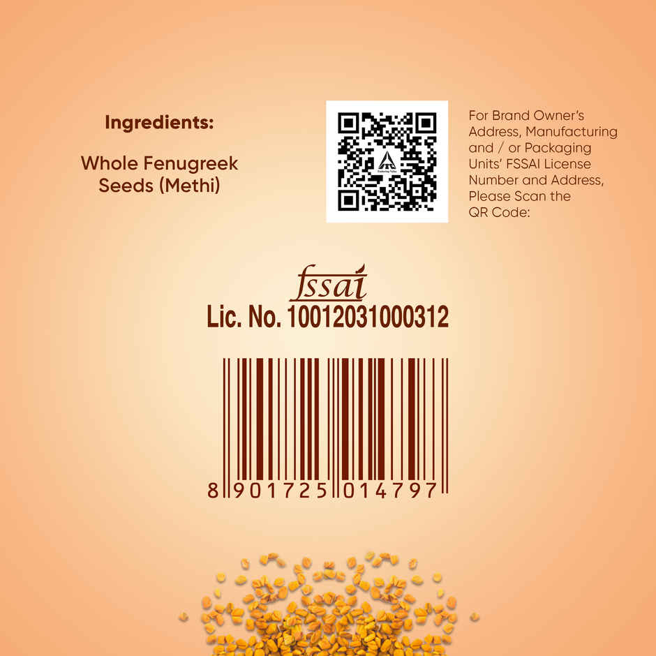 Aashirvaad Fenugreek/Methi Seeds