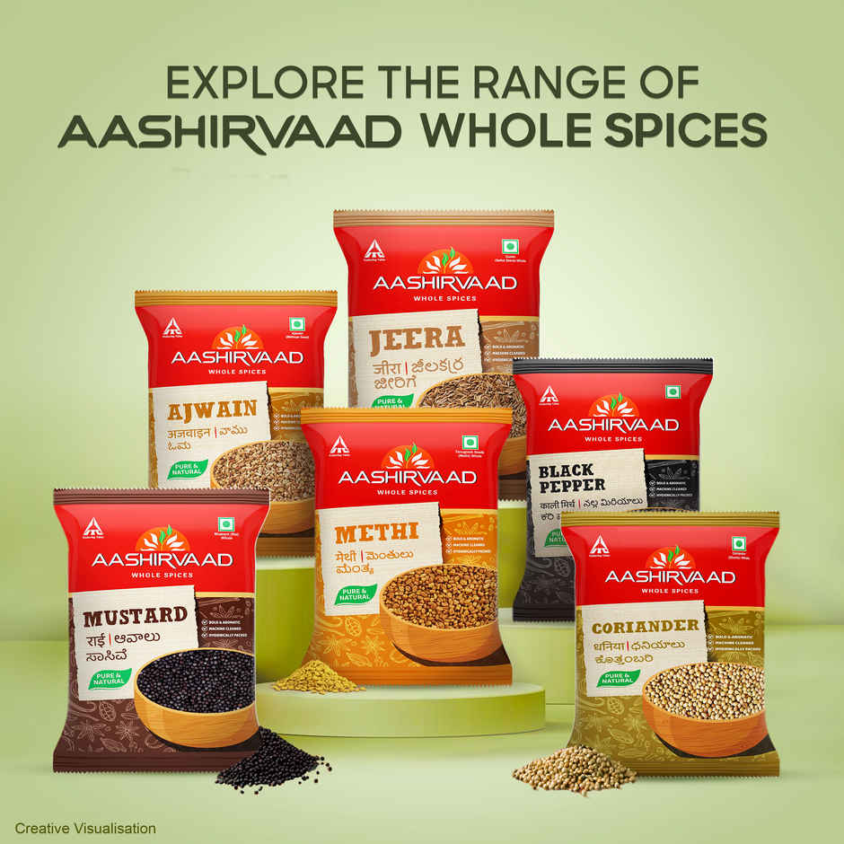 Aashirvaad Green Cardamom | Whole | Elaichi