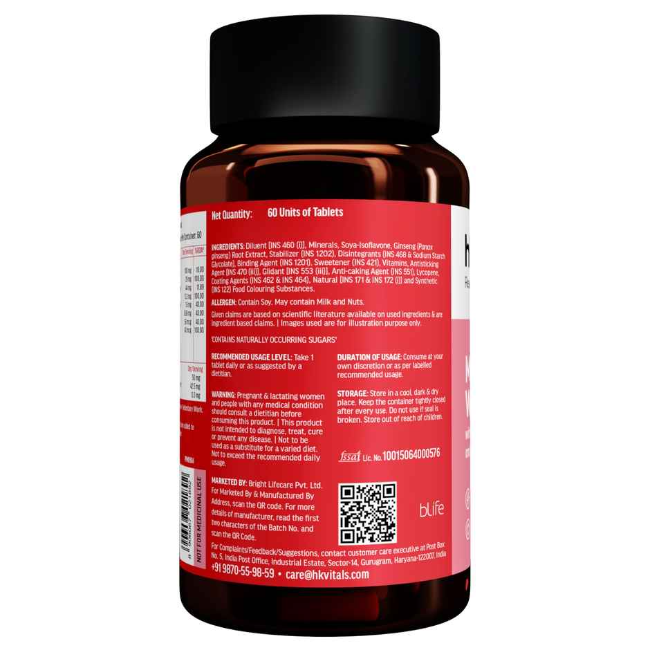 hk vitals Multivitamin for Women (60 Tablets)
