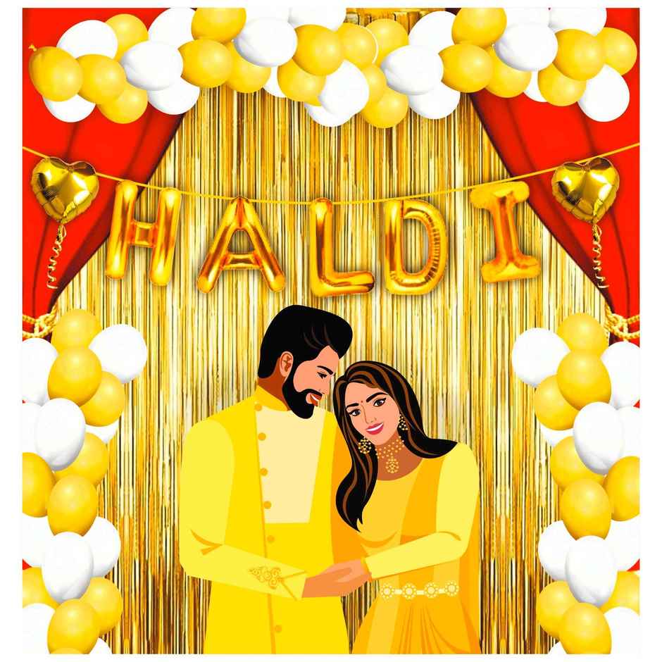 Haldi Ceremony Decoration Kit | Let's Vybe