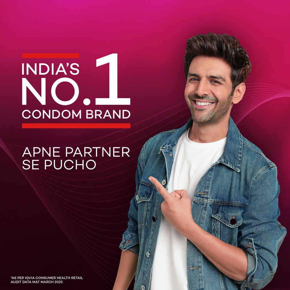 Manforce Ultra Feel Super Thin Bubble Gum Flavoured Condom With Thickness Of 0.05mm