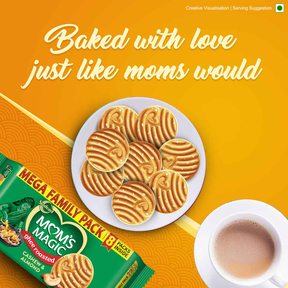 Cashew & Almond Biscuits by Sunfeast Mom's Magic