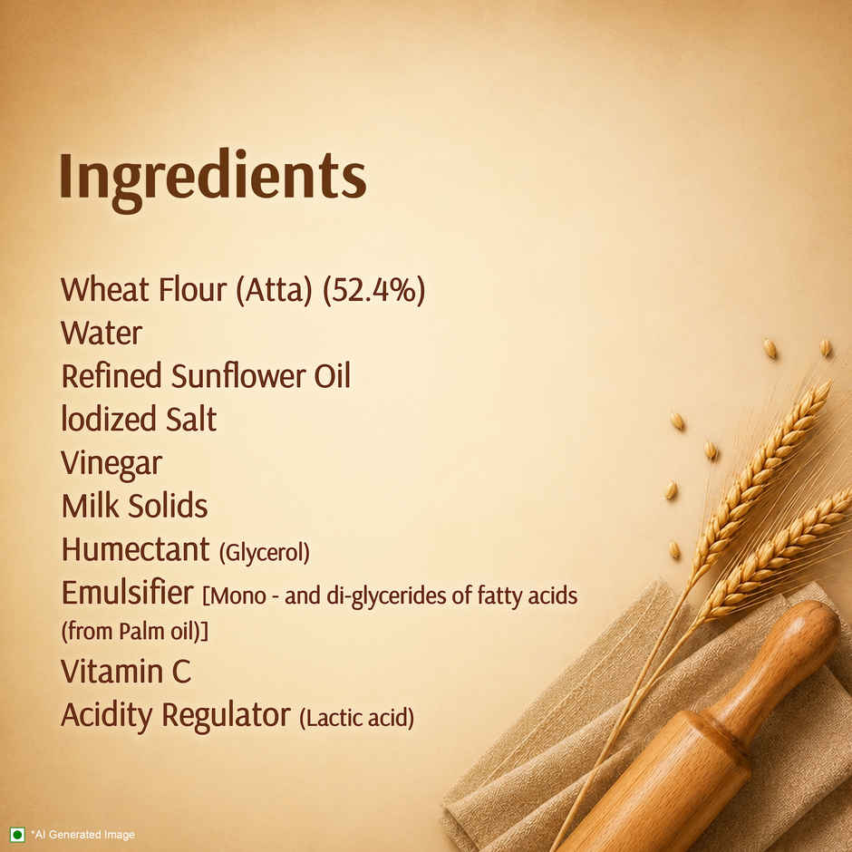 Aashirvaad Chapati made from Atta | No Added Preservatives