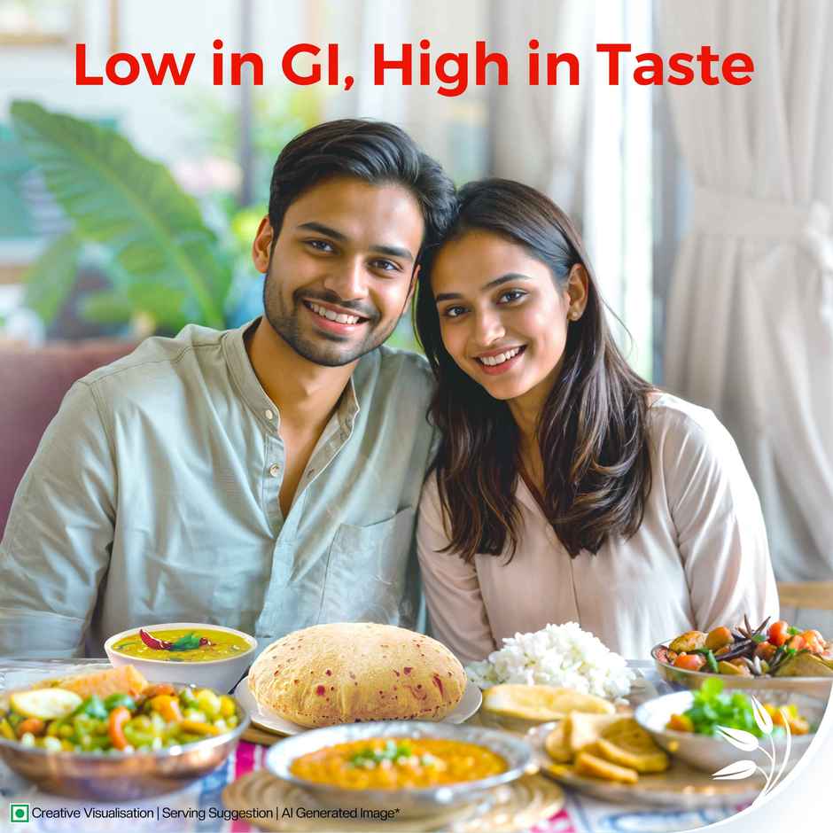 Aashirvaad Low Gi Atta | Sugar Release Control, Diabetic Friendly
